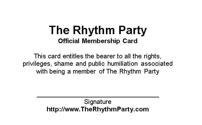 Membership Card